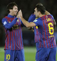 Barcelona's Messi, Xavi in Club World Cup final