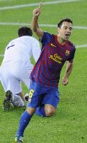 Barcelona's Xavi scores in Club World Cup final