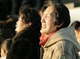 Citizens in Pyongyang react to Kim's death