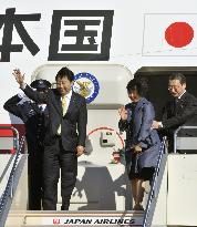 Japan PM Noda leaves for India