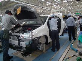 Toyota Etios manufactured in India
