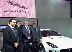 India's Tata Group chief, his successor at Auto Expo