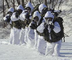 S. Korean military's winter drill