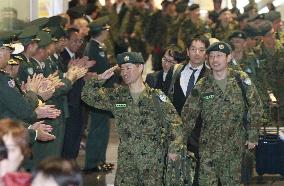 GSDF members leave for S. Sudan