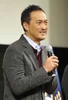 Actor Watanabe in disaster-hit Iwate