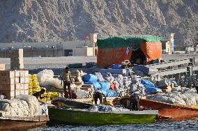 Smuggling via Strait of Hormuz