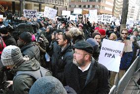 PIPA protest in New York