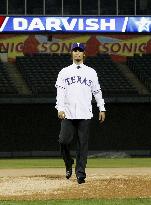 Darvish introduced as new Texas Rangers pitcher