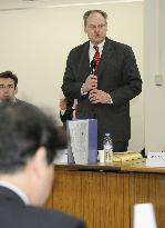 IAEA's Lyons at industry ministry in Tokyo