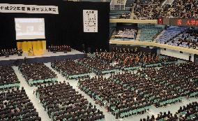 Japanese universities consider big change to academic year