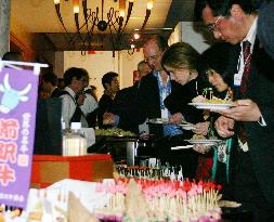 Japan food, culture promoted in Davos