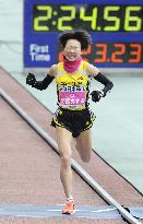 Nojiri places 3rd in Osaka women's marathon