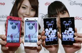 NTT Docomo's Disney smartphone