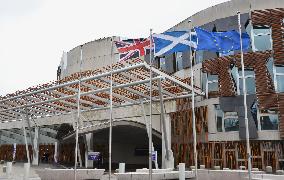 Scottish parliament in Edinburgh