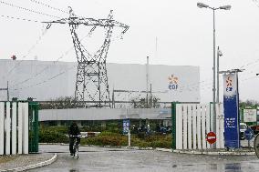 Nuclear power plant in Fessenheim, France
