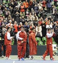 Japan loses to Croatia in Davis Cup 1st round