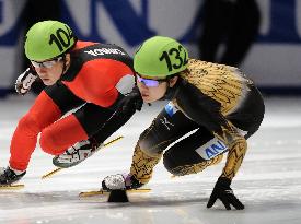 Sakai wins women's 1000 meters short track