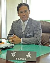 New Ginowan Mayor Sakima