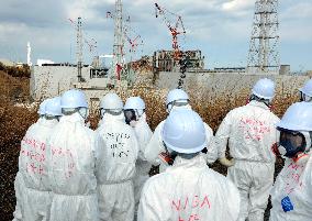 Reporters allowed to visit Fukushima complex