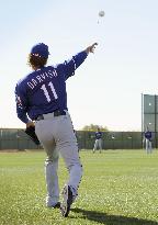 Darvish in spring training