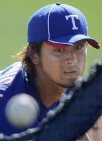 Darvish in spring training