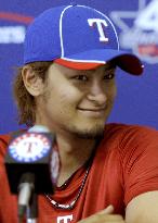 Darvish in press conference