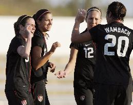 U.S. beat Denmark in women's soccer