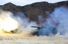 N. Korea's military training exercise