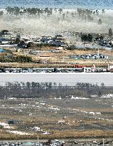 Natori being hit by tsunami, now