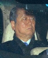 Ozawa arrives at court