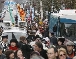 Antinuclear power rally