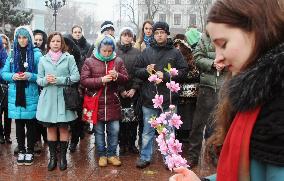 Disaster prayer in Ukraine