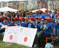 Ecuador charity event for Japan