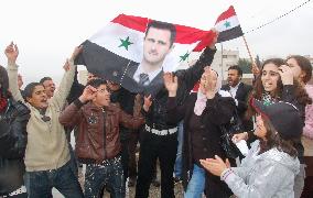 Pro-Syria rally in Jordan