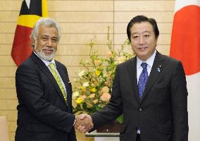 E. Timor Prime Minister Gusmao in Japan