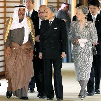 Emperor meets Kuwait ruler
