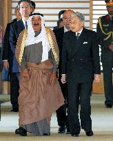 Emperor meets Kuwait ruler