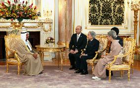 Emperor, empress meet Kuwaiti ruler to bid him farewell