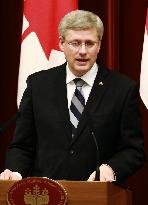 Canadian PM Harper