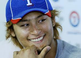 Darvish after intrasquad game