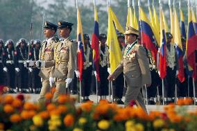 Myanmar's military ceremony