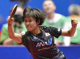 Japan women's table tennis team reaches q'finals