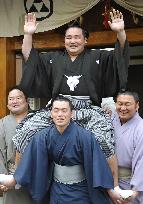 Kakuryu promoted to sumo's 2nd-highest rank