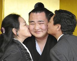 Kakuryu promoted to sumo's 2nd-highest rank