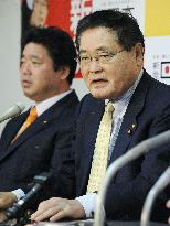 Coalition partner chief Kamei against sales tax hike