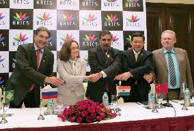 BRICS trade ministers in New Delhi