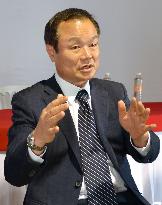 Honda President Ito in interview