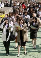Fukushima University commencement