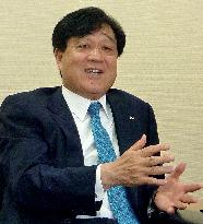 Mitsubishi Motors President Masuko in interview