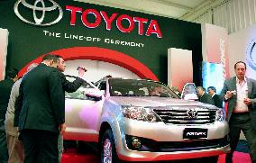 Toyota produces SUVs in Egypt